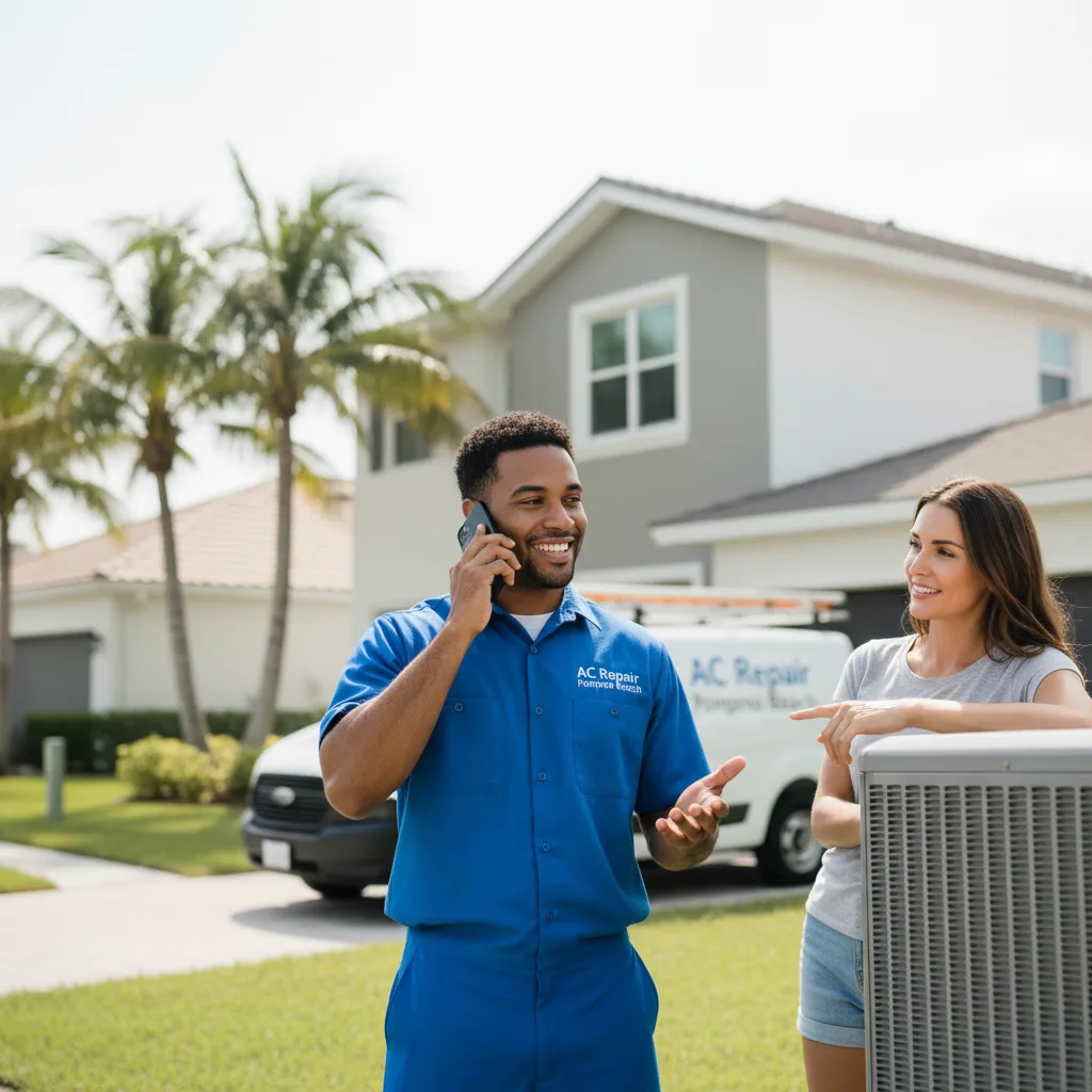 AC Repair Pompano Beach customer support in Salamanca